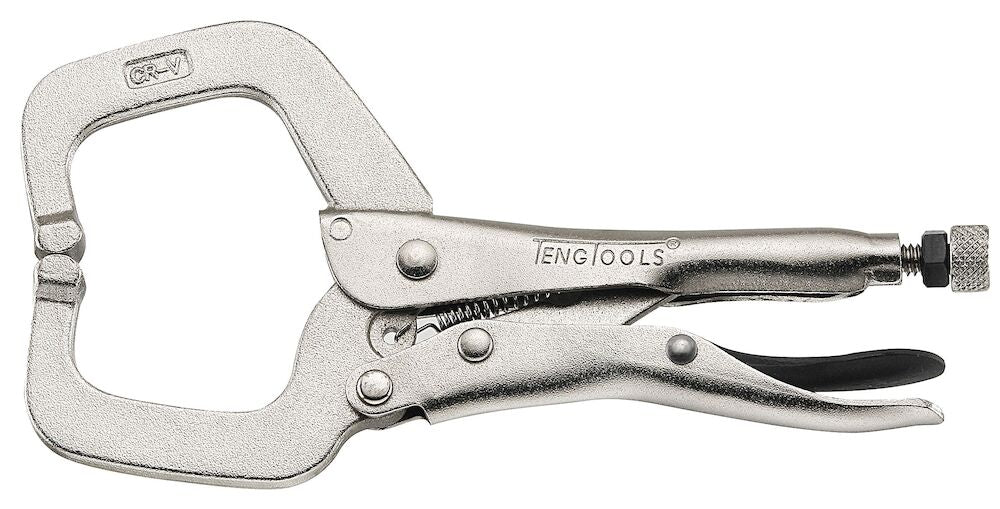 Teng Tools C-Clamp Vice Grip Pliers 280mm Power Tool Services