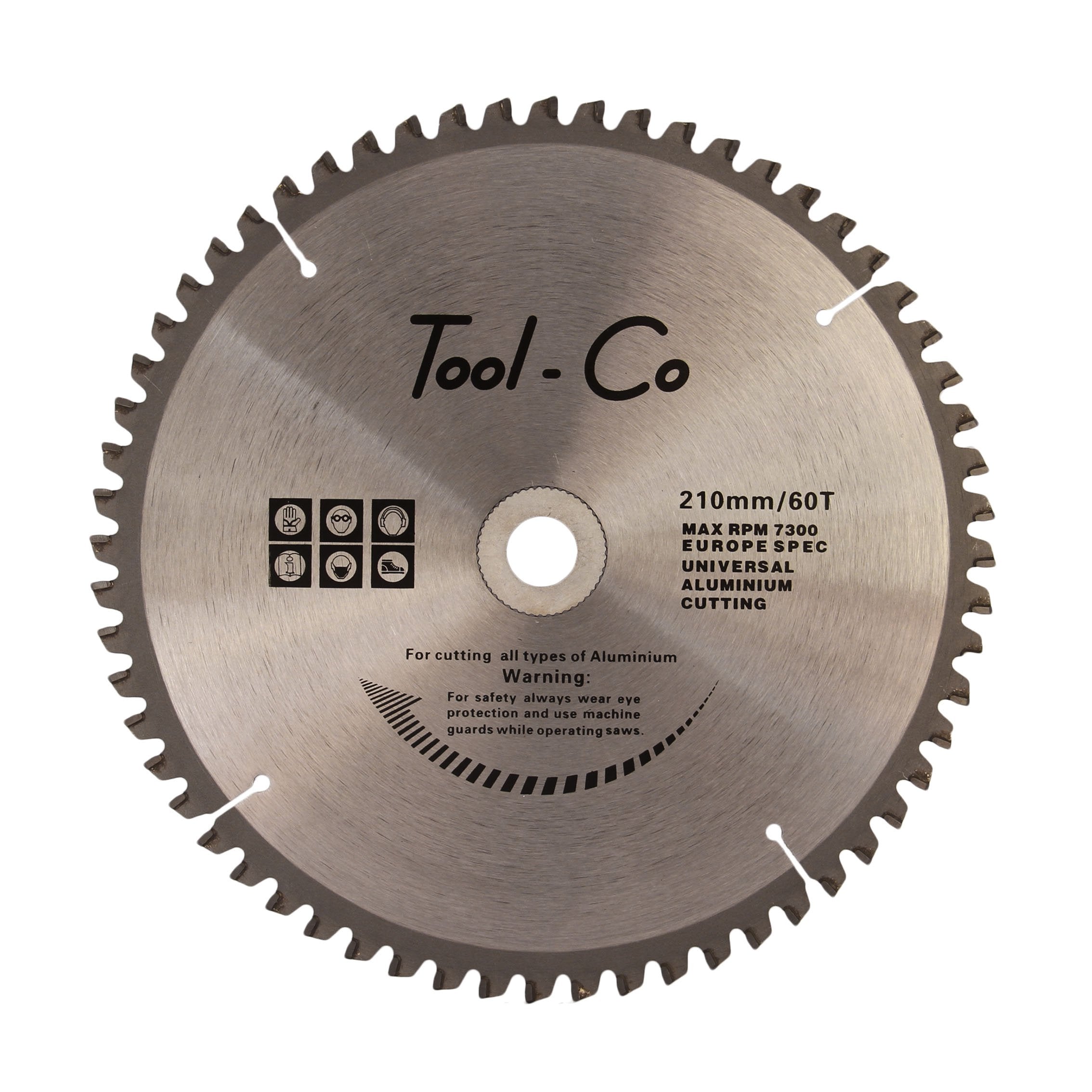 Tool-Co Circular Saw Blades For Aluminium 210mm 60t BX21060A Power Tool Services