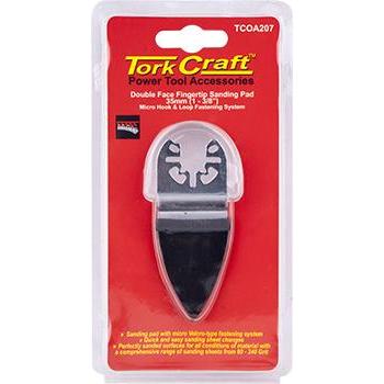 Buy Tork Craft Quick Change Base & Arbor 35Mm D/F Micro Velcro Pad from Power Tool Services - Image 1 | Best Price