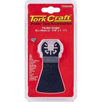 Tork Craft Quick Change Flexible Scraper 52X45Mm(2-1/16'X1-3/4') Power Tool Services