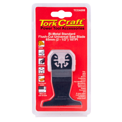 Tork Craft Quick Change Flush Cut Universal Saw Blade TCOA008 Power Tool Services