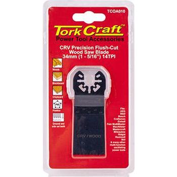 Tork Craft Quick Change Flush Cut Wood Saw Blade TCOA010 Power Tool Services