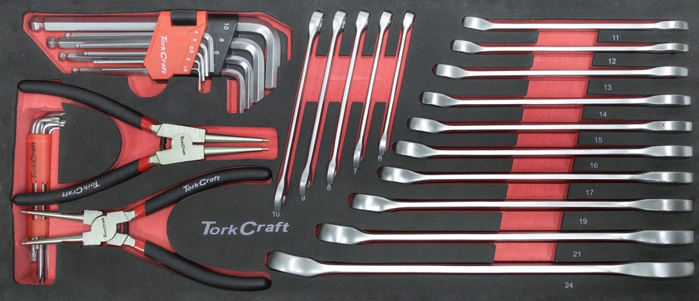 Tork Craft Tool Box 154 Pc 3 Drawer Tool Box Kit TCTB154 Power Tool Services