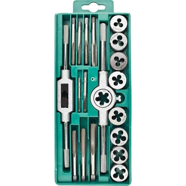 TorkCraft Carbon Steel Tap and Die Set 20 Piece Power Tool Services
