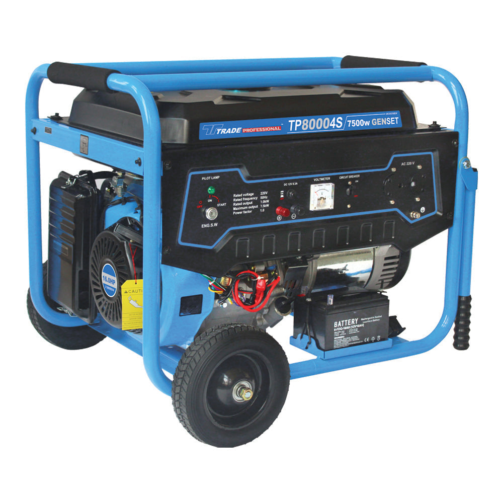 TradeProfessional Generator Tp 8000 4S-7500W Power Tool Services