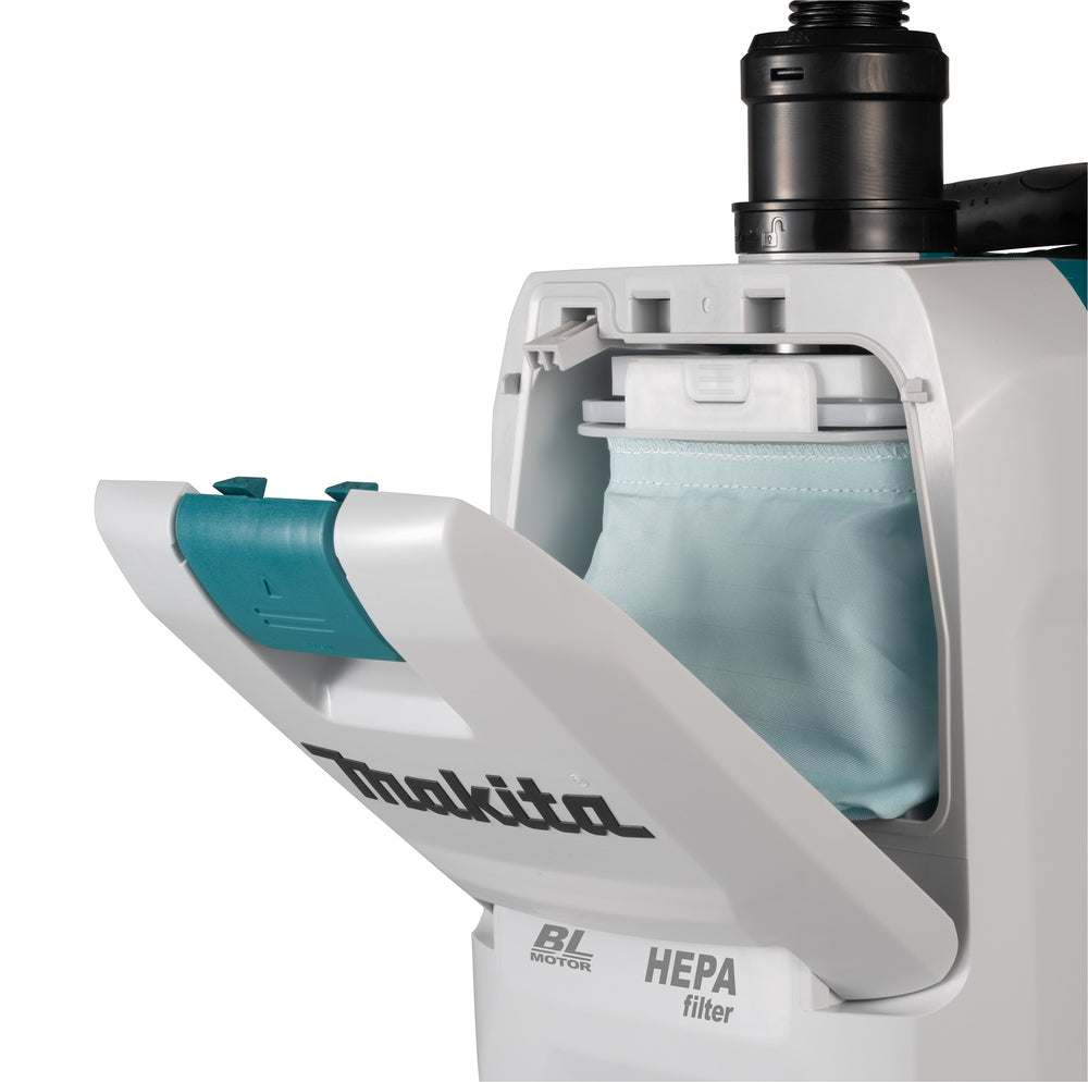 Makita 40V XGT Cordless 2L Backpack Vacuum VC008GZ 8 - Power Tool Services