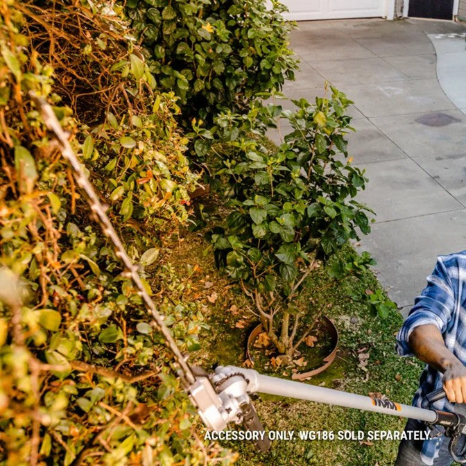 Worx DRIVESHARE Universal Hedge Trimmer Attachment WA0220 2 - Power Tool Services