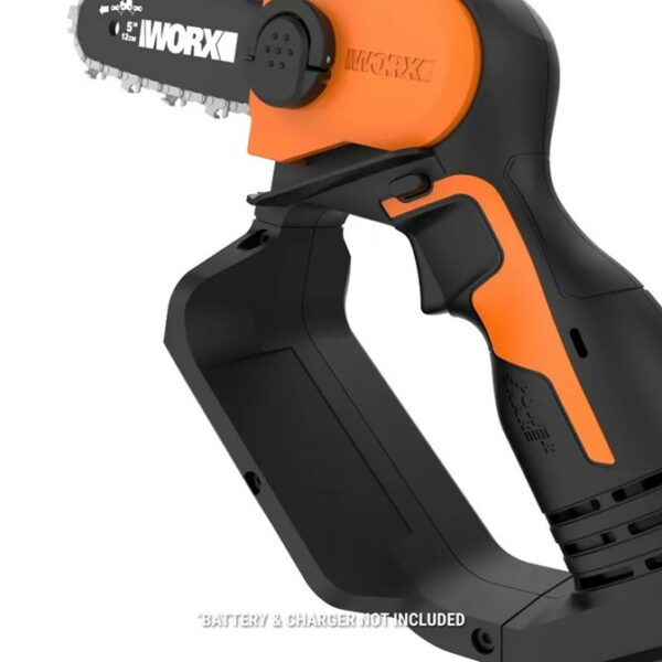 Worx One Handed Chainsaw Cordless 12CM 20V | Tool Only