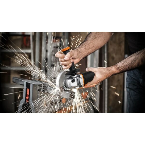 Worx Angle Grinder 115mm Cordless Brushed 20V