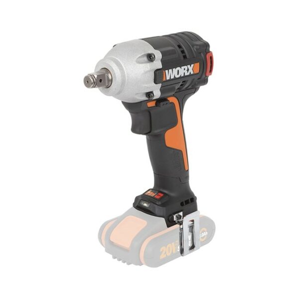 Worx NITRO Impact Wrench Cordless 1/2″Brushless 300NM 20V