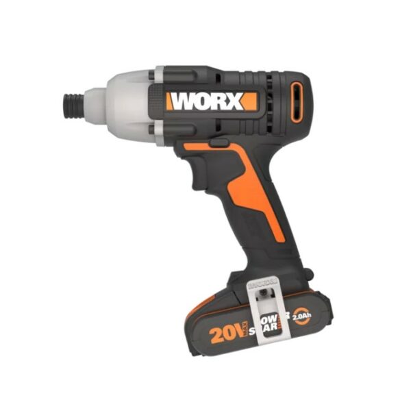 Worx Impact Driver 1/4″ 170Nm With Variable Speed 20V | KIT