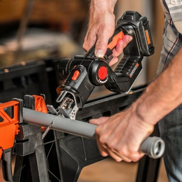 Worx AXIS Jigsaw & Recipro Saw 20mm 2-In-1 Cordless 20V | KIT