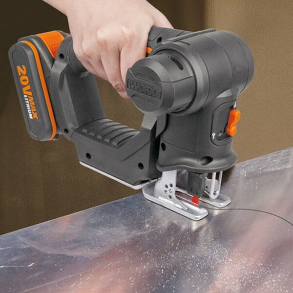 Worx AXIS Jigsaw & Recipro Saw 20mm 2-In-1 Cordless 20V | KIT