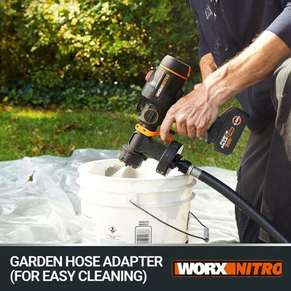 Worx NITRO Paint Sprayer Cordless Brushless Motor 20V | Tool Only