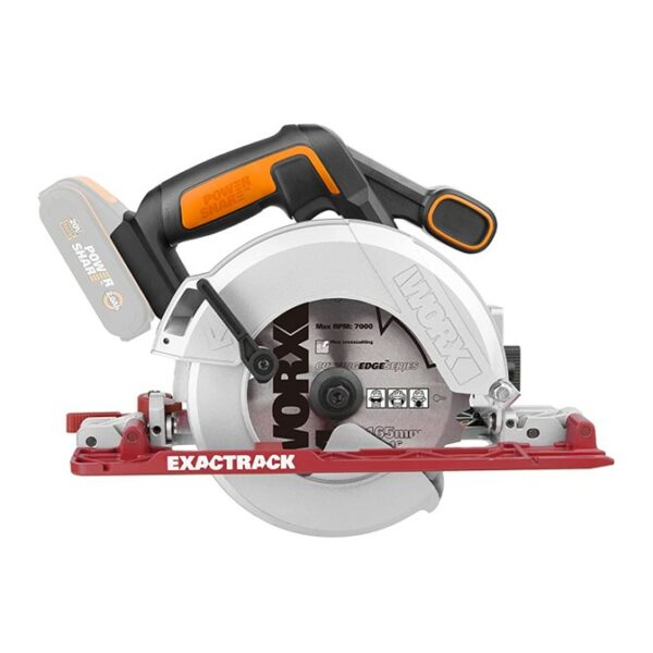 Worx EXACTRACK™ Circular Cordless Saw 165mm 20V