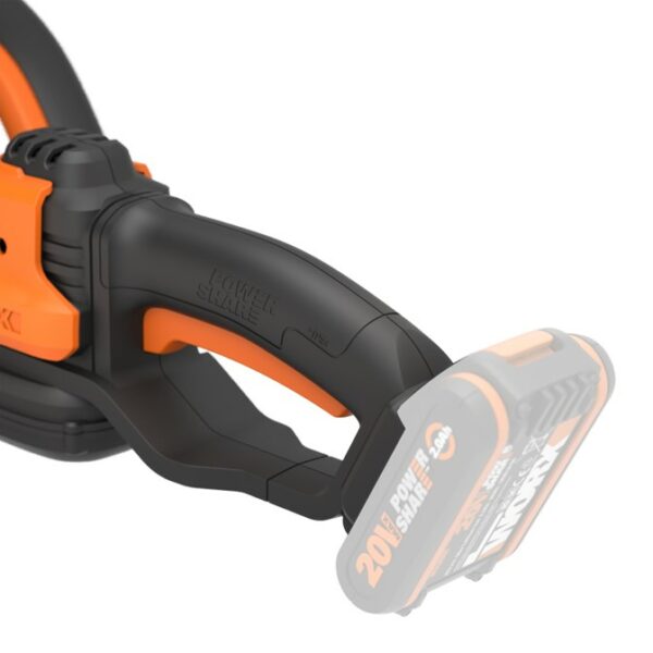 Worx Hedge Trimmer 45cm Cordless 20V | Tool Only