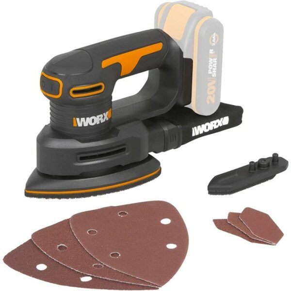 Worx Mouse / Detail Sander Cordless 12000 OPM 20V