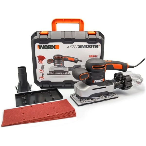 Worx Finishing Sander 270W 1/3 Sheet 220V