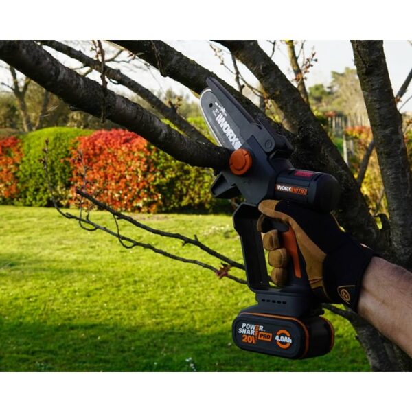 Worx NITRO One-Handed Chainsaw Brushless NITRO 12CM 20V | Tool Only