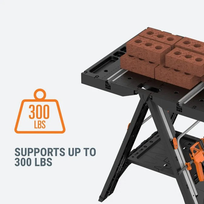 Worx PEGASUS Multi Function Work Table & Sawhorse