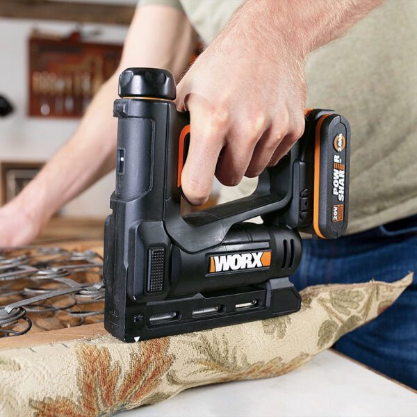 Worx NITRO Crown Stapler 3/8″ Cordless With Impact Technology 20V | Tool Only