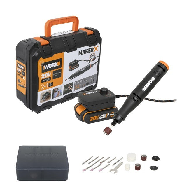 Worx Maker X Rotary Tool 20V | SET