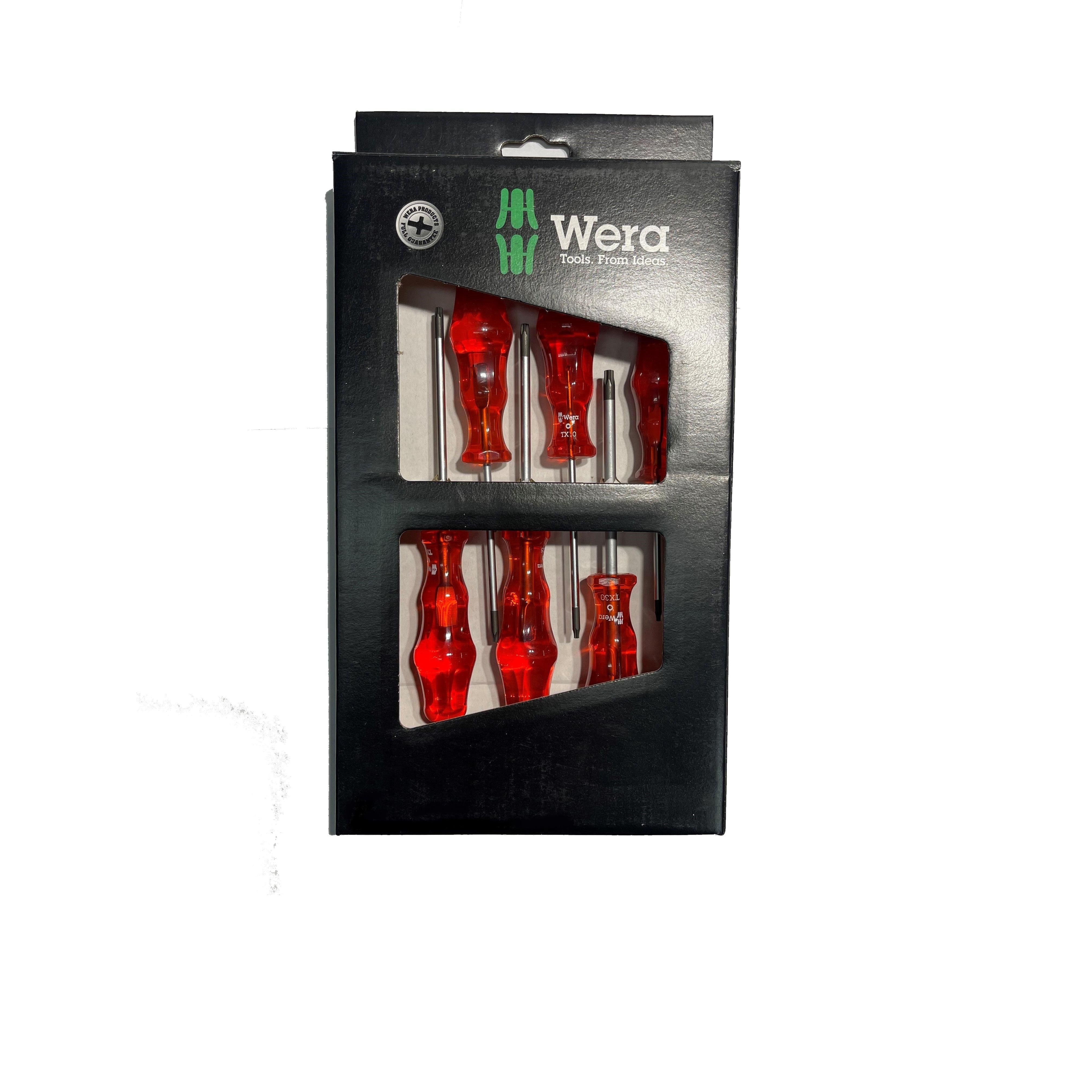 Wera Set 6 Pc Torx Screwdriver Set 6333/6 Power Tool Services