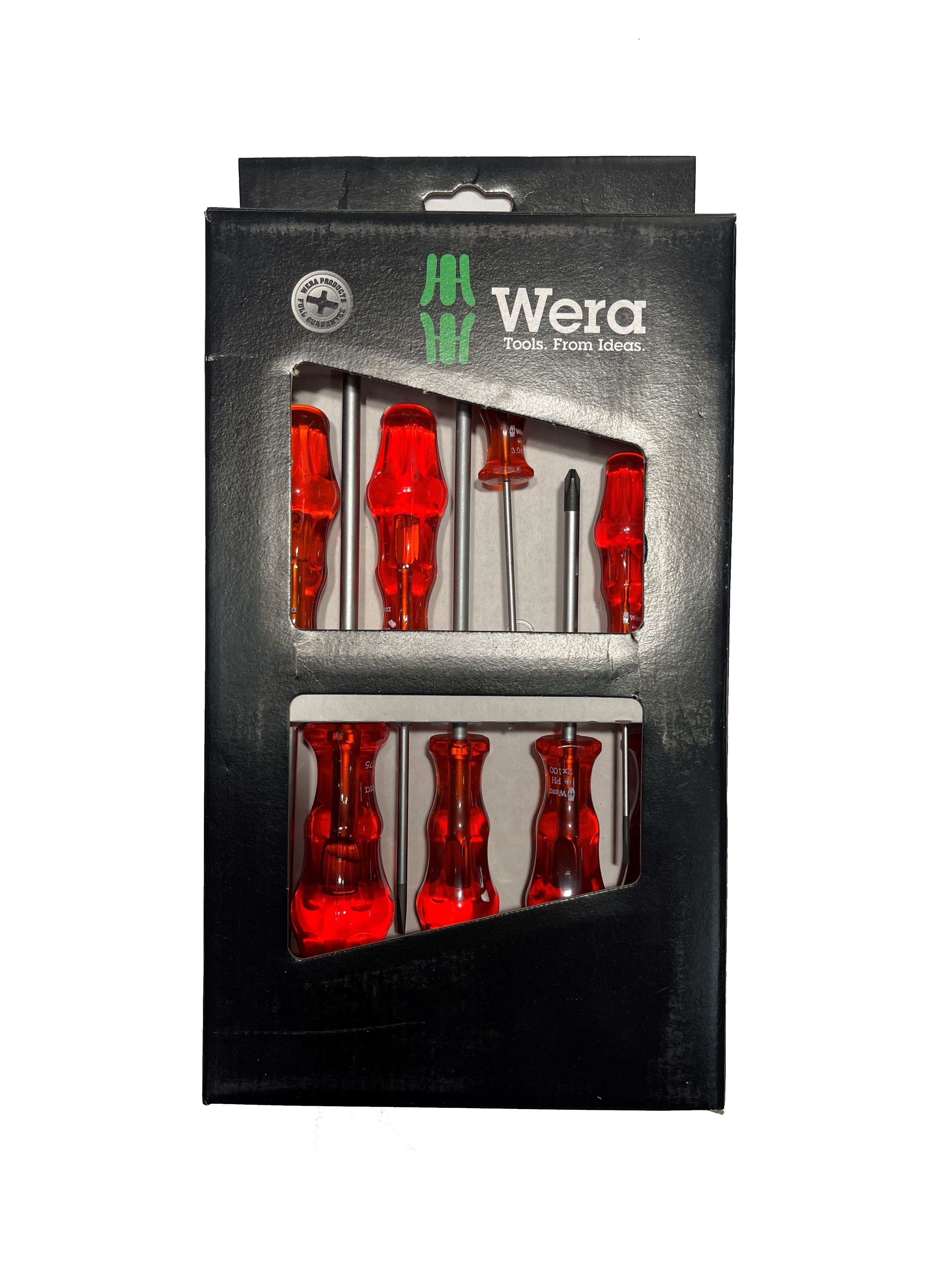 Wera Set 8 Pc Screwdriver Set 10008 Power Tool Services