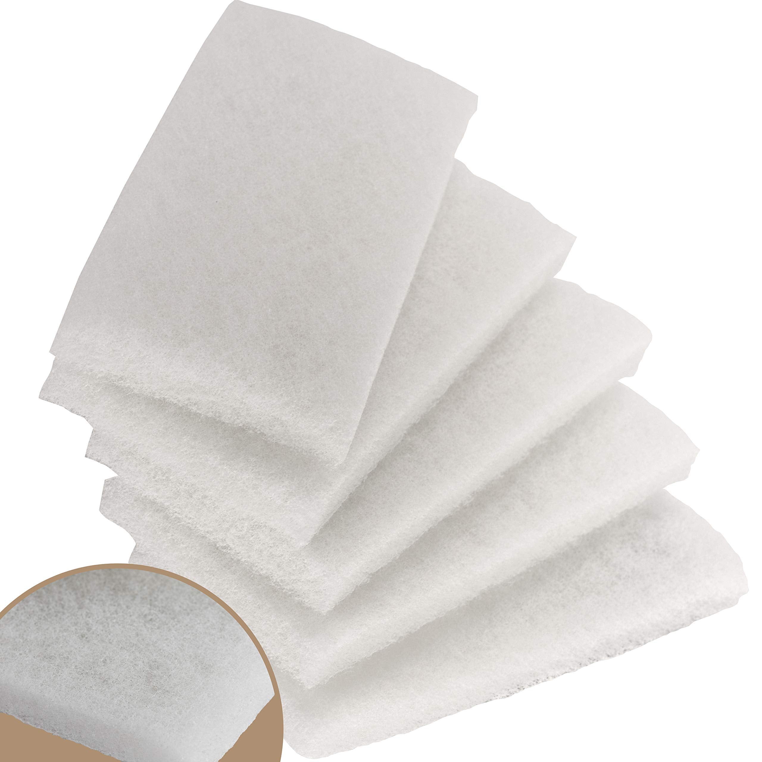White Non Abrasive Scrubby Pads - Sold Individually Power Tool Services