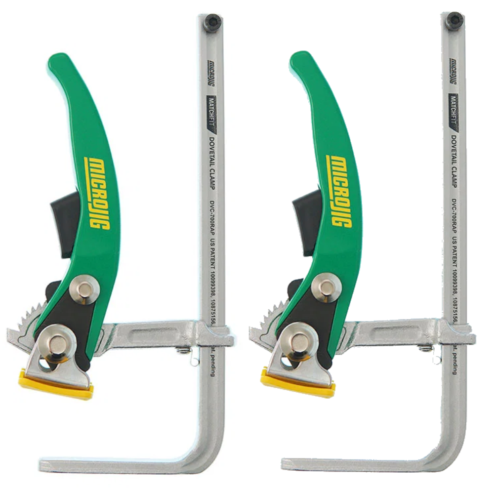 MicroJig Matchfit Grr-rip Clamp Twin Pack