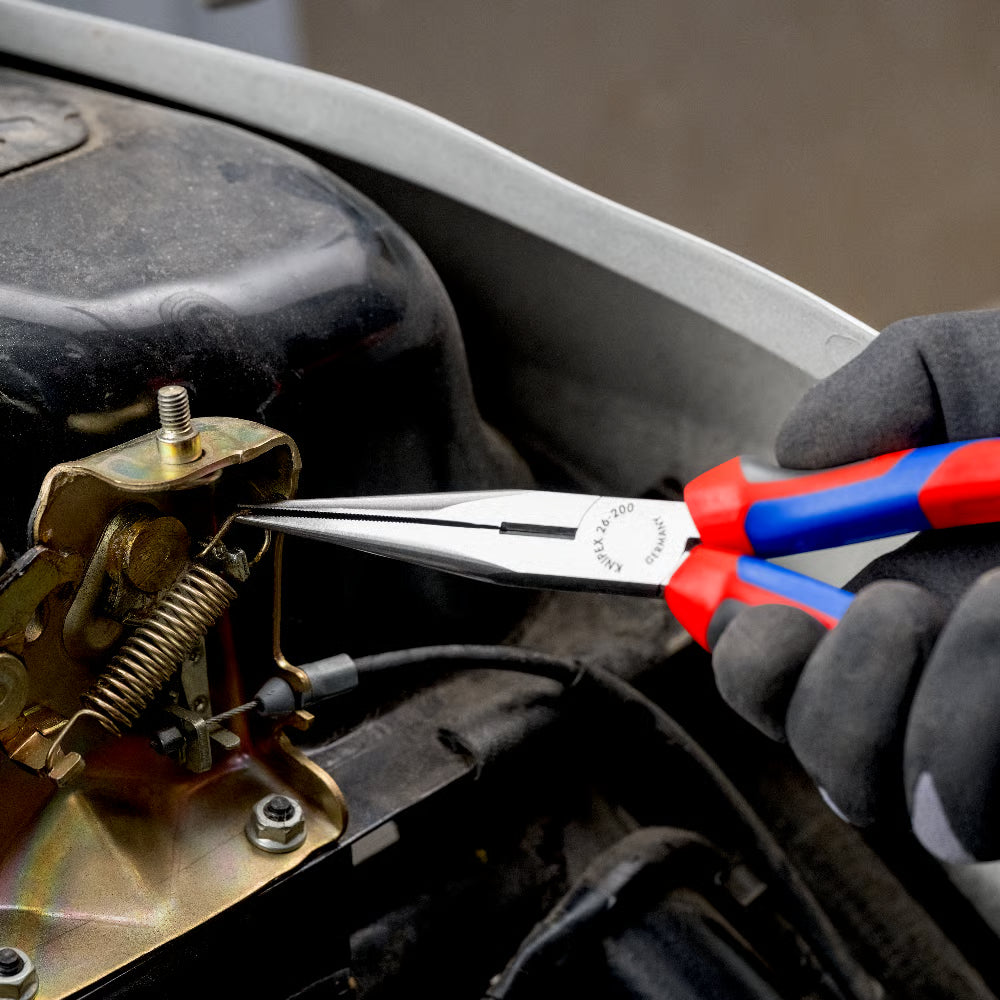Knipex Snipe Nose Side Cutting Pliers 26 12 200 4 - Power Tool Services