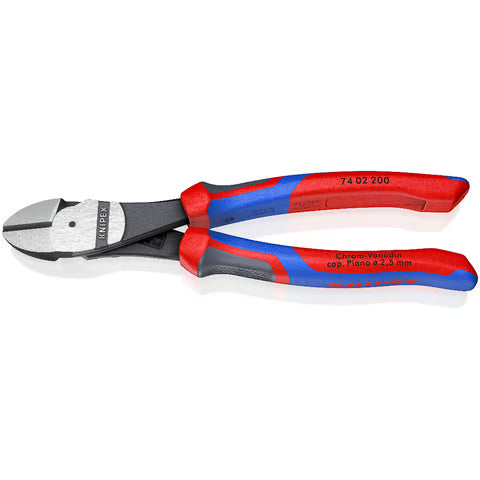 Knipex High Leverage Diagonal Cutter 74 02 200 1 - Power Tool Services