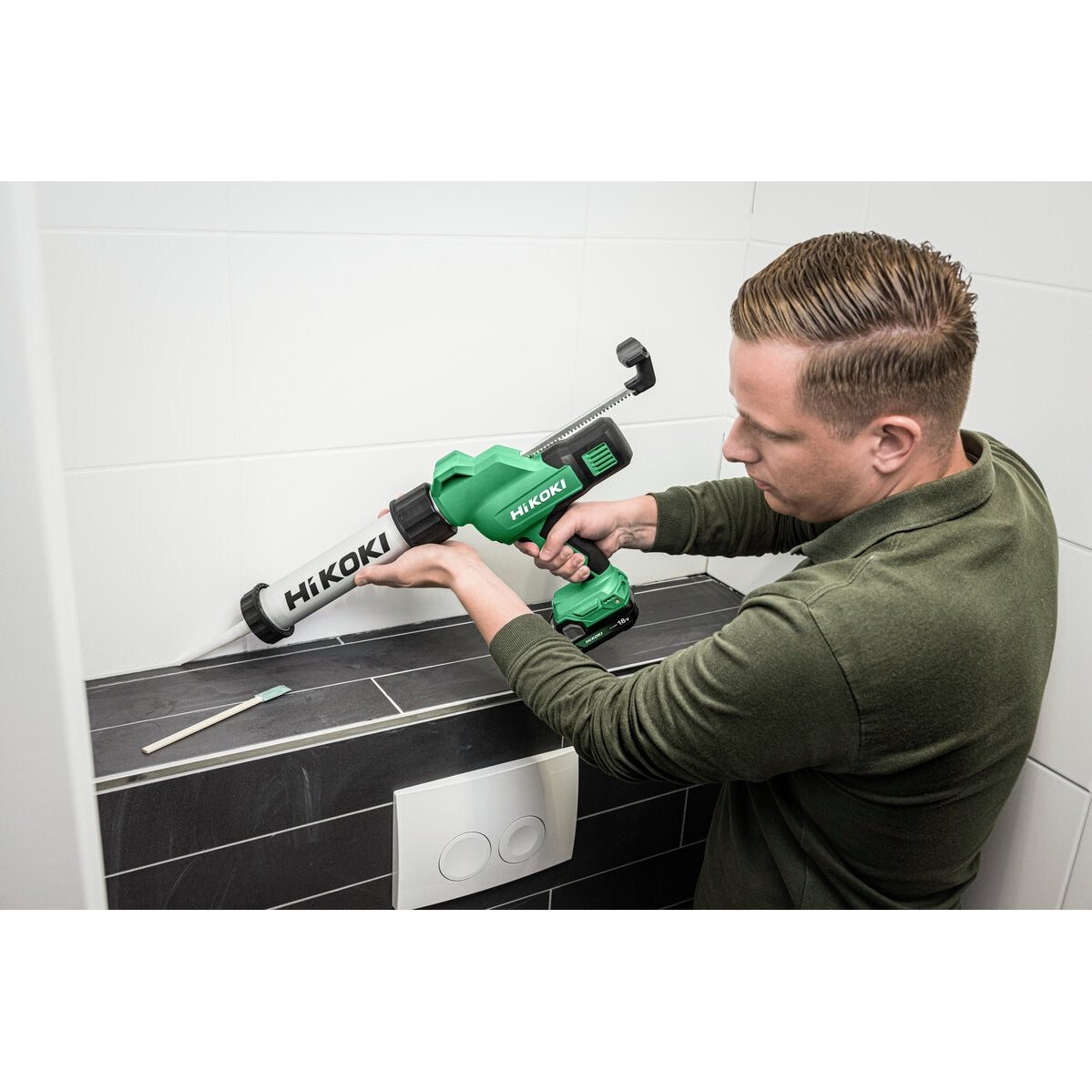 Hikoki 18v Cordless Caulking Gun AC18DA Basic 400 3 - Power Tool Services