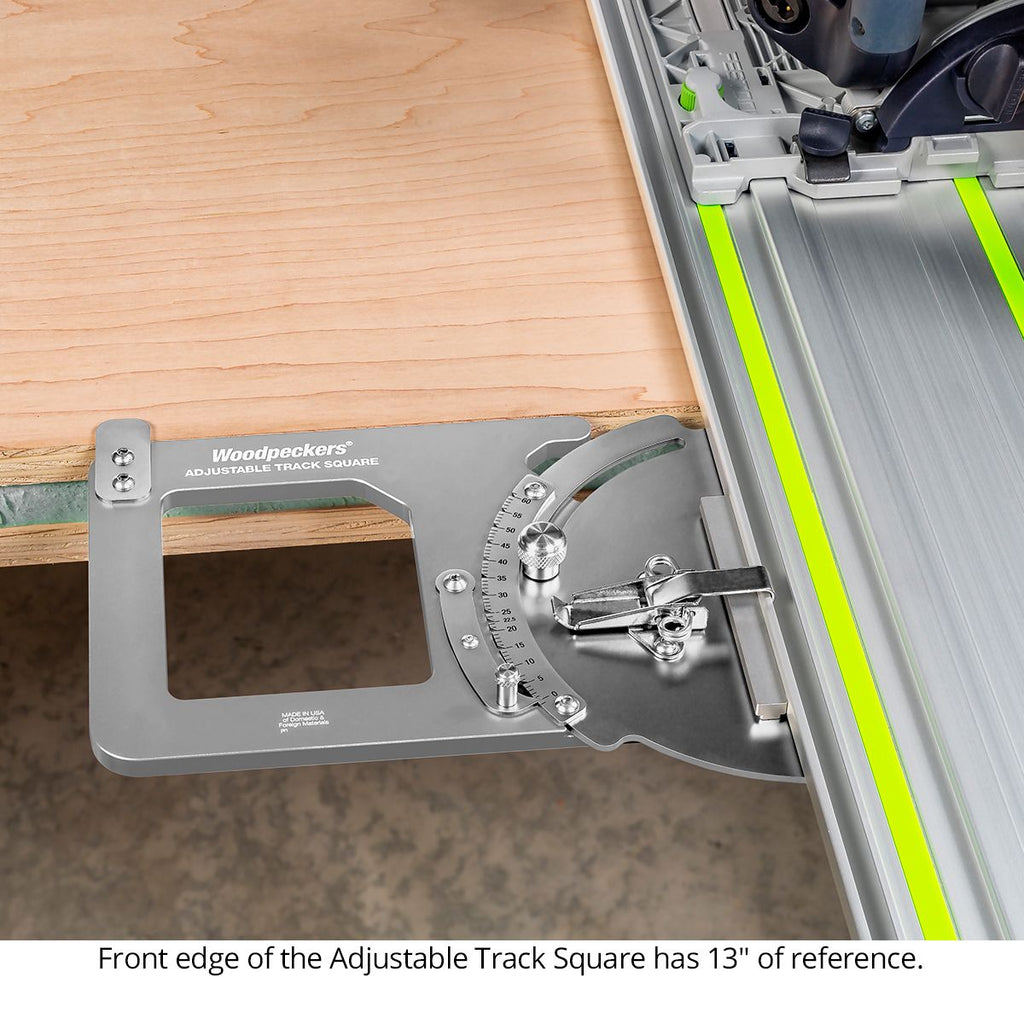 Woodpeckers Adjustable Track Square ADTKSQ-NC