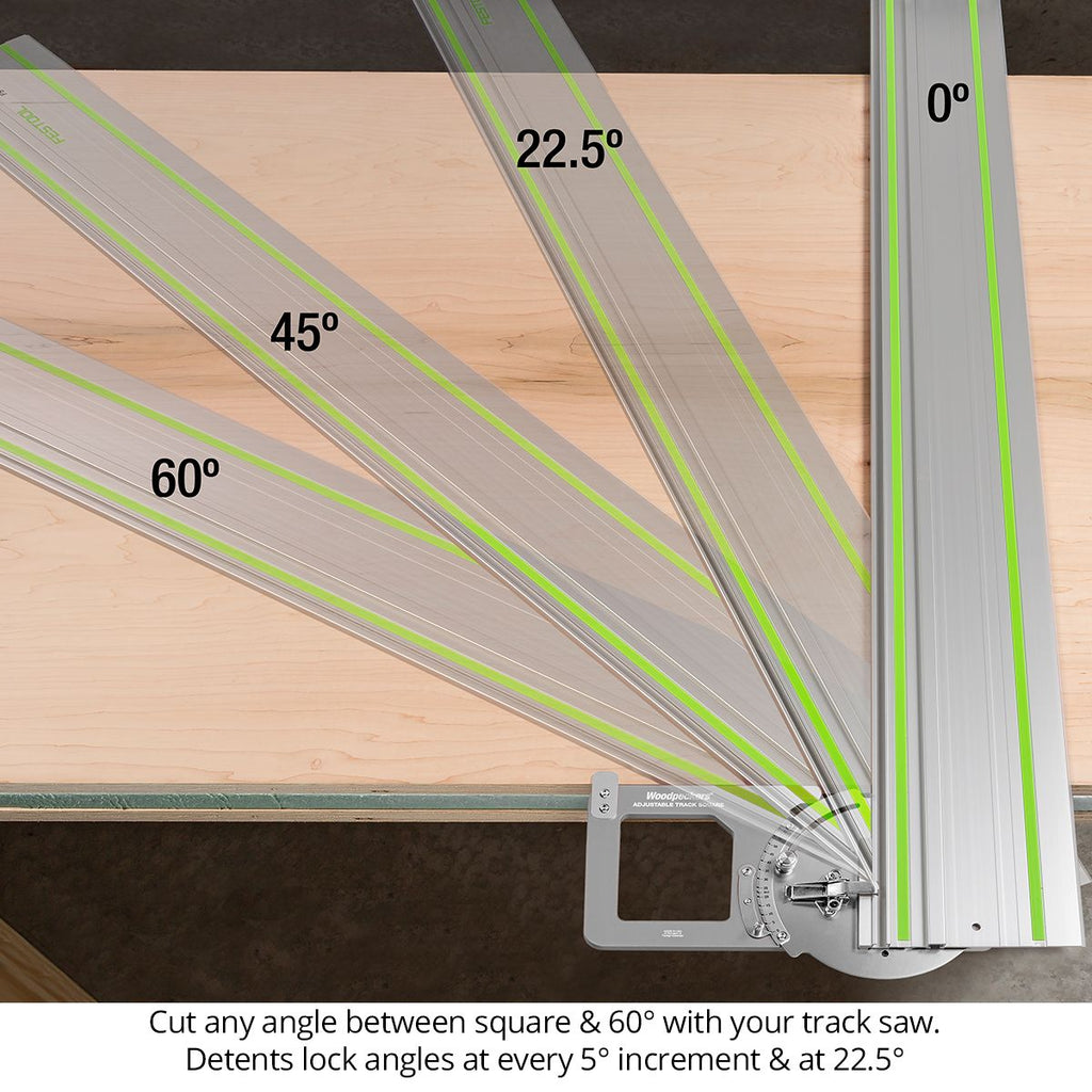 Woodpeckers Adjustable Track Square ADTKSQ-NC