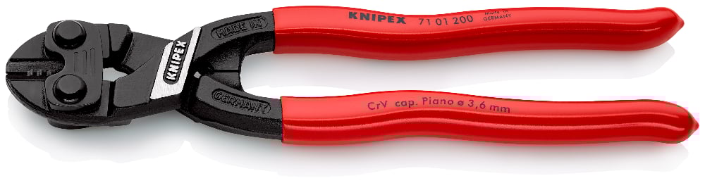 KNIPEX CoBolt Compact Bolt Cutters 71 01 200 1 - Power Tool Services