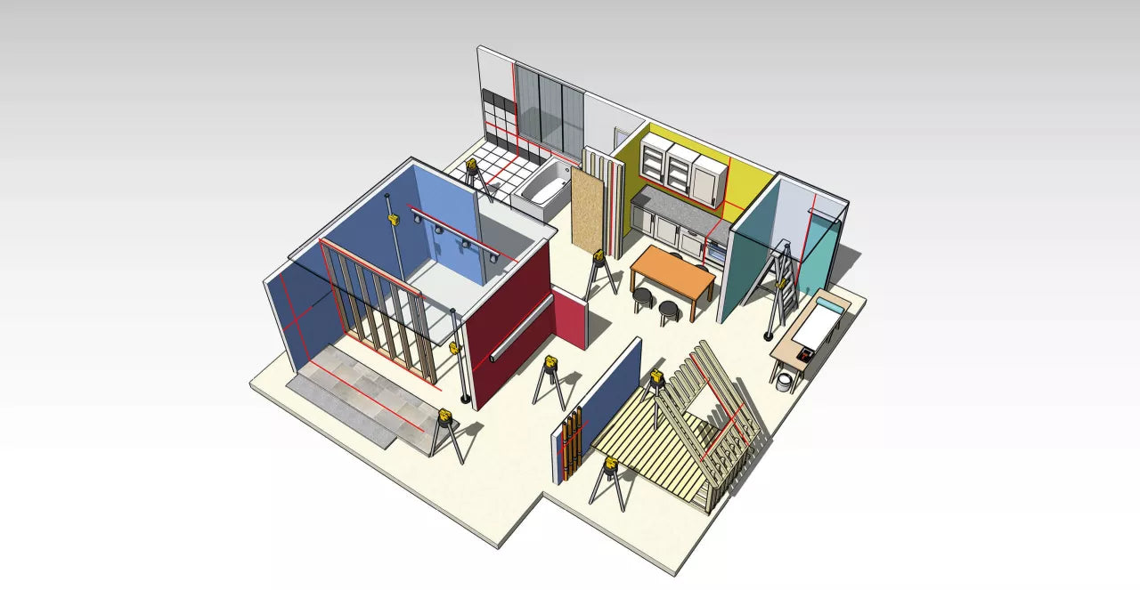Stabila LAX 50 2-Line Laser 6 - Power Tool Services