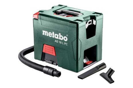 Buy Metabo | Cordless Vacuum Cleaner AS 18 L PC | 602021850 from Power Tool Services - Image 1 | Best Price