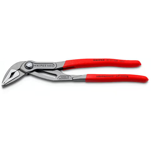 Knipex Cobra ES Water Pump Pliers extra-slim 87 51 ( Select Size ) 2 - Power Tool Services