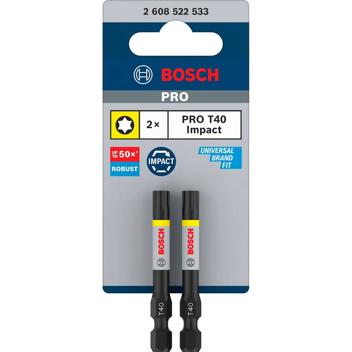 Bosch PRO Screwdriver bit Impact 55mm ( Select Size ) - Image 10