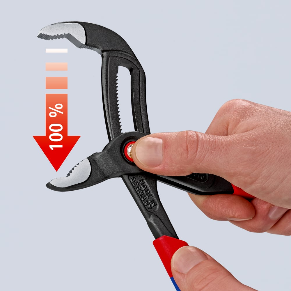KNIPEX Cobra QuickSet High-Tech Water Pump Pliers 87 21 250 6 - Power Tool Services