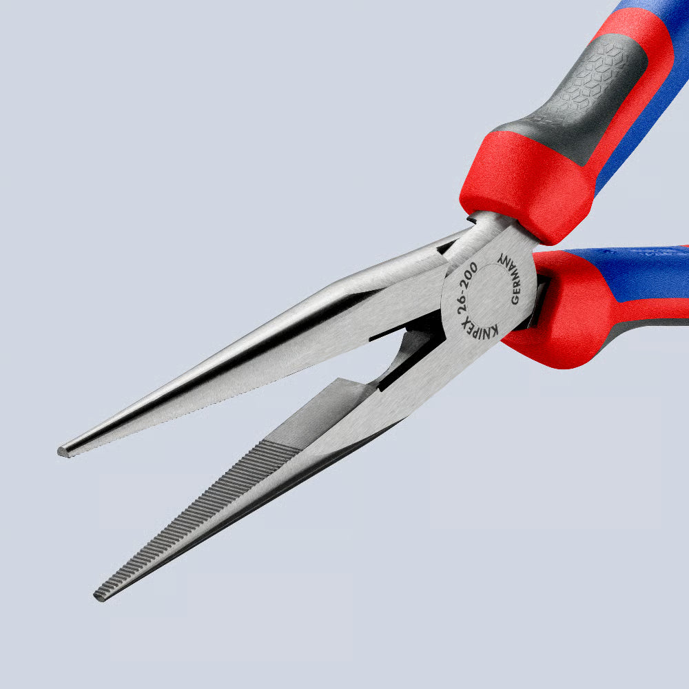 Knipex Snipe Nose Side Cutting Pliers 26 12 200 2 - Power Tool Services