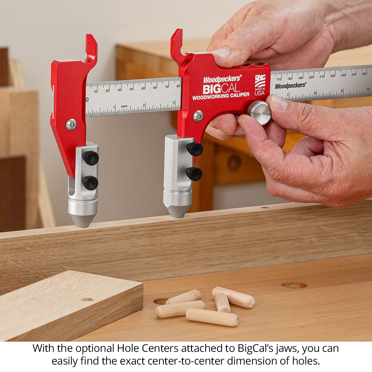 Woodpeckers BigCal Woodworking Caliper 12