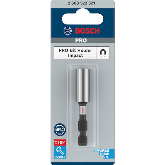 Bosch Professional Impact Control Magnetic Bit Holder 60mm 2608522321