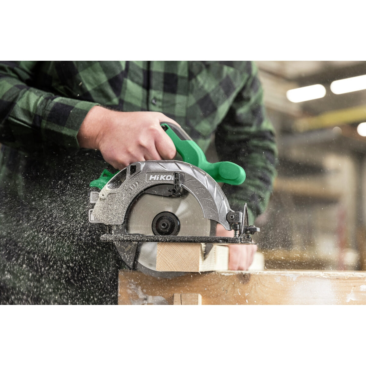 Hikoki 18v Cordless Circular Saw C1806DA Basic 4 - Power Tool Services