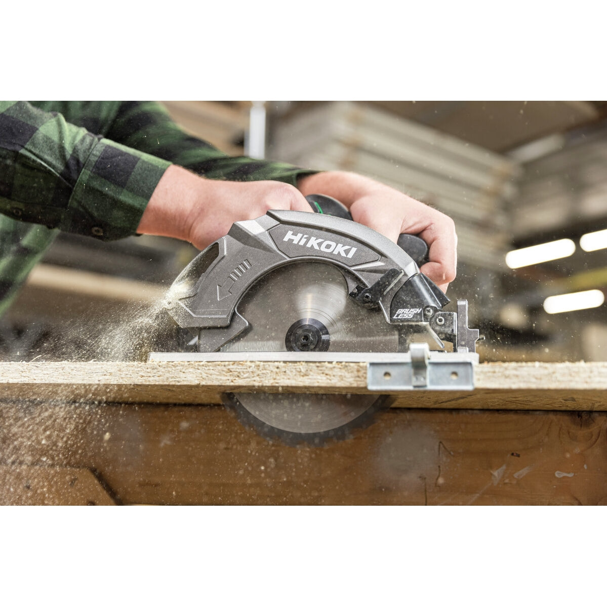 Hikoki 18v Cordless Circular Saw C1807DA Basic 7 - Power Tool Services