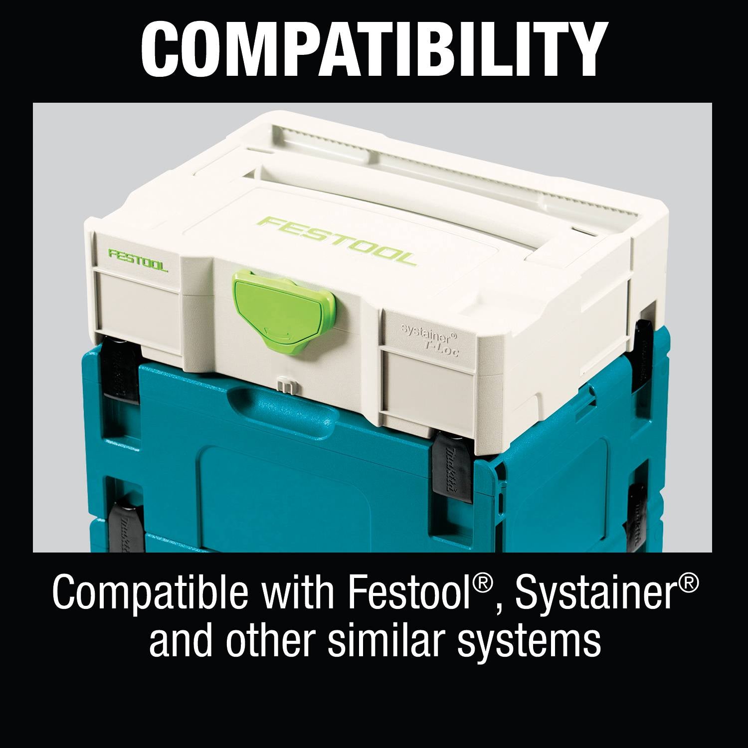 Makita MAKPAC X-Large Interlocking Case – 199855-9