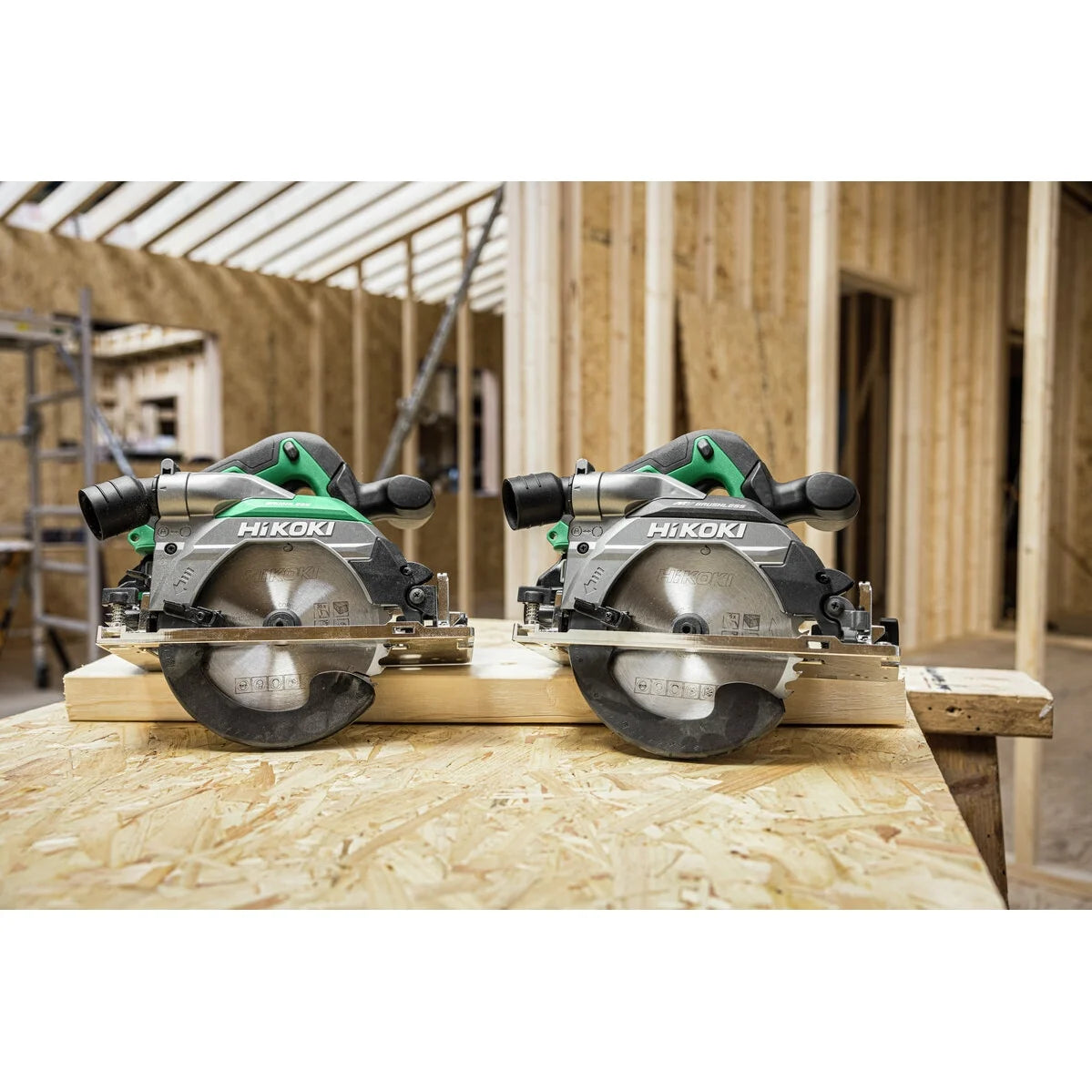 Hikoki 36v Cordless Circular Saw C3606DB Basic 11 - Power Tool Services