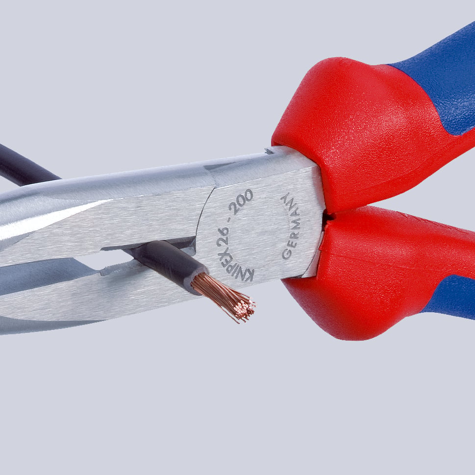KNIPEX Snipe Nose Side Cutting Pliers 26 11 200