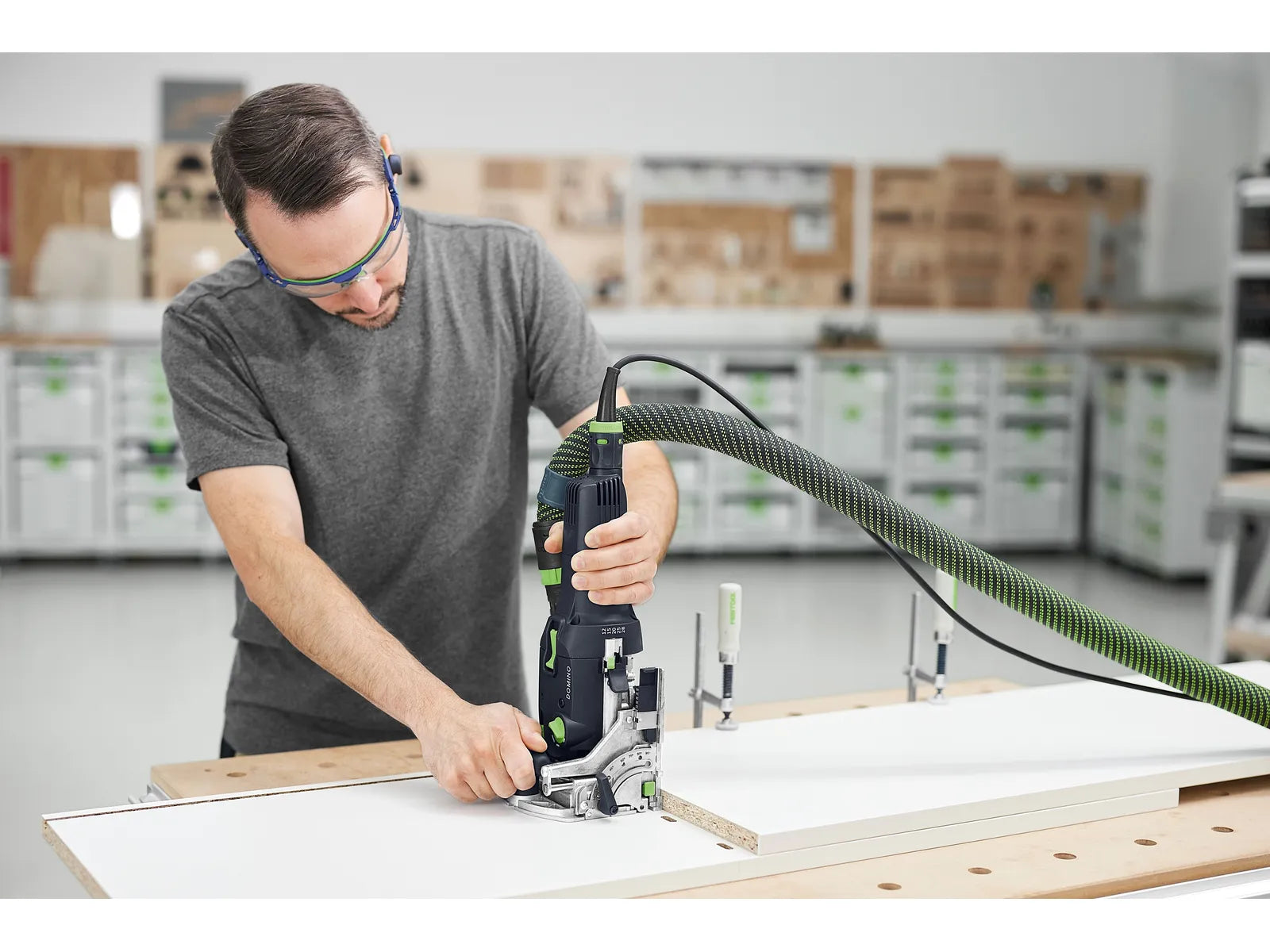 Festool Domino Joining Machine Combo DF 500 RQ Plus 578462 + SYS Dominos - Image 6